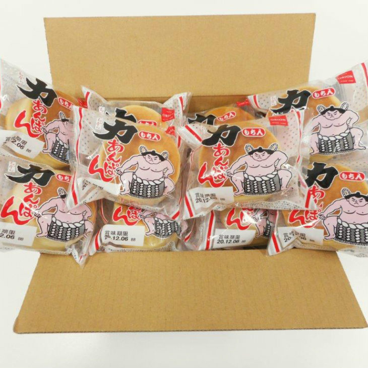 もち入り 力あんぱん １０個入 オリオンベーカリー 【805】