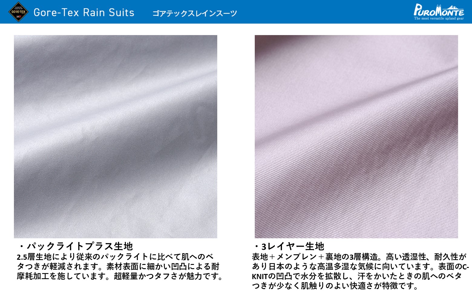 ゴアテックス VSレインジャケット SJ140M ネイビー Lサイズ  アウトドア キャンプ BBQ ブランド 登山 トレッキング ブランド品 PUROMONTE プロモンテ ＜メンズ＞ 
