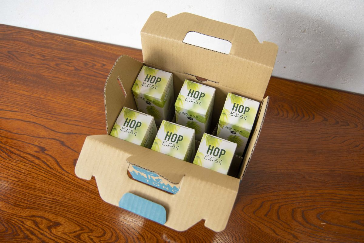 HOPどぶろく 6本 ギフト セット 180ml 道の駅 遠野風の丘 / 【どぶろく特区第一号 岩手県遠野市】 お酒 にごり酒 濁酒 手作り 無濾過 お土産 ホップ 贈答 プレゼント お祝い 父の日 誕生日