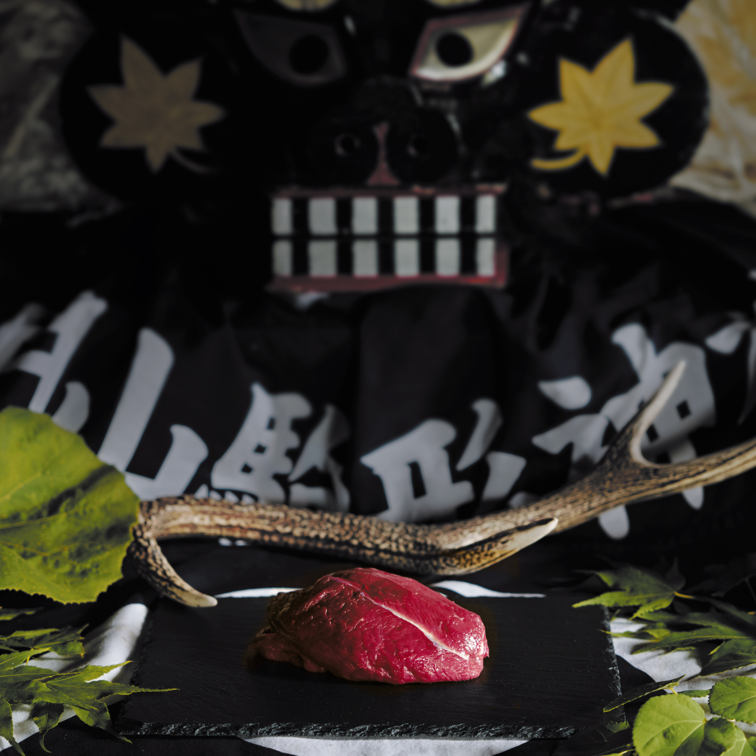 鹿ロース肉 ブロック 合計 1.2kg 200g×6パック 【遠野ジビエ】 / ジビエ 鹿肉 岩手県 遠野市 産 冷凍 遠野ジビエの里 毘沙門商会合同会社