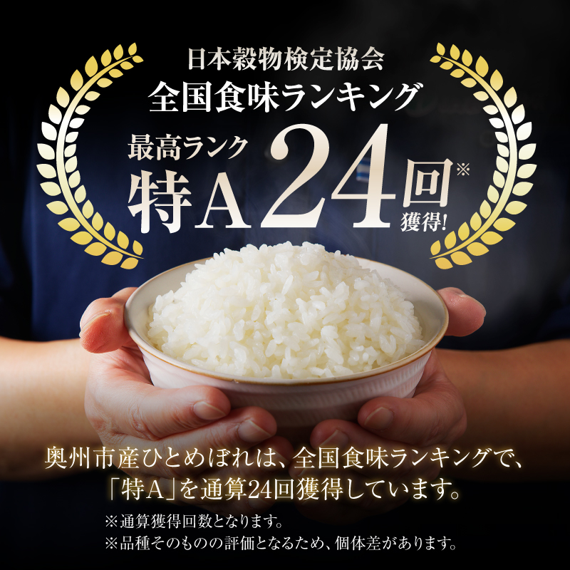 岩手ふるさと米 5kg×6ヶ月 ひとめぼれ 定期便【全6回定期便】【配送時期に関する変更不可】 [U0141]