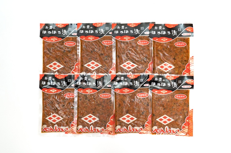 奥州市の特産品「弁慶ほろほろ漬115g」8個セット [S0004]