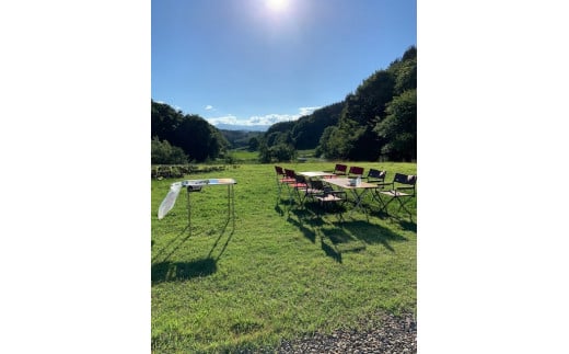 モビリタコート岩手 定員2名ペア１泊BBQ付（夕食）宿泊券 バーベキュー BBQ アウトドア 施設利用券 チケット 宿泊 泊り 自然 カップル 友達 夫婦
