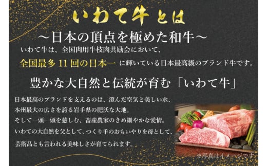 特製 ローストビーフ 200g 黒毛和牛 いわて牛 ブランド牛 国産 和牛 牛肉 肉 ローストビーフ セット 日本一 全国最多 冷凍 良質の脂 上質な牛肉 モモ肉 稲ワラ 循環型農業 米の産地 岩手 いわちく (AB052)