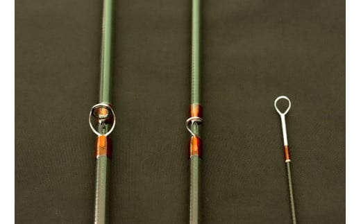 BI050 オールハンドメイドフライロッド Campanella3774 XC