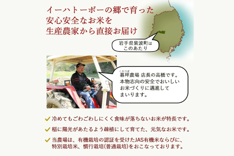 【令和6年産】銀河のしずく 精米 5kg 特別栽培米 生産者直送 特A受賞 | お米 コメ 精米 白米 (CA020)