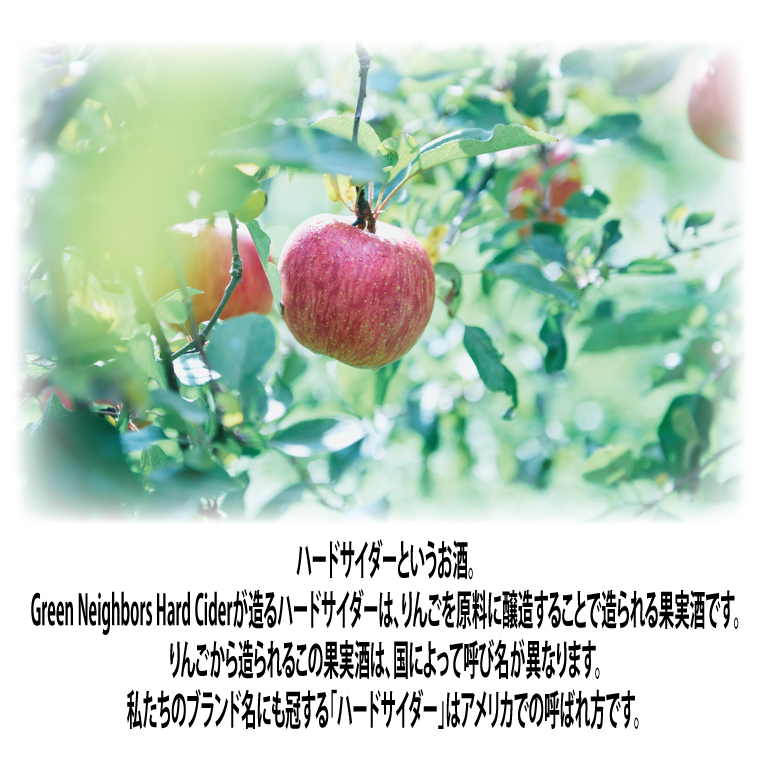Green Neighbors Hard Cider FLAGSHIP 12本set (DRY)【毎月数量限定】(DB016)