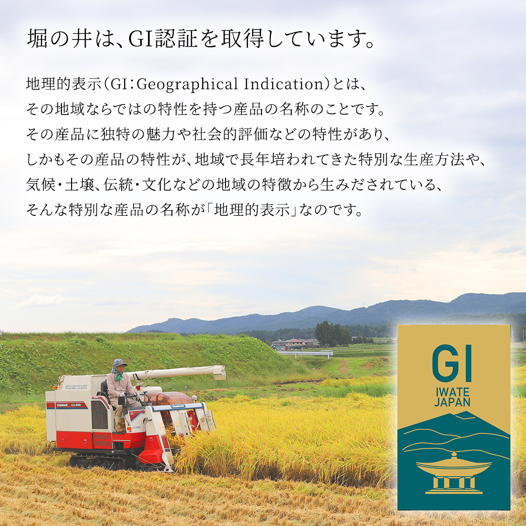 【 堀の井 】 純米大吟醸 「 吟ぎんが 」 720ml 日本酒 大吟醸 特別純米酒 純米酒 特定名称酒 吟醸造り 岩手県 吟ぎんが 贈り物 贈答 ギフト 晩酌 お燗 酒 お酒 さけ sake SAKE 純米 日本酒セット 地酒セット 酒造 酒蔵 (AX004-1)