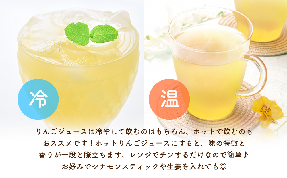 JAいわて中央のりんごジュース　190ml×12P　ストレート果汁100％【ミックス】