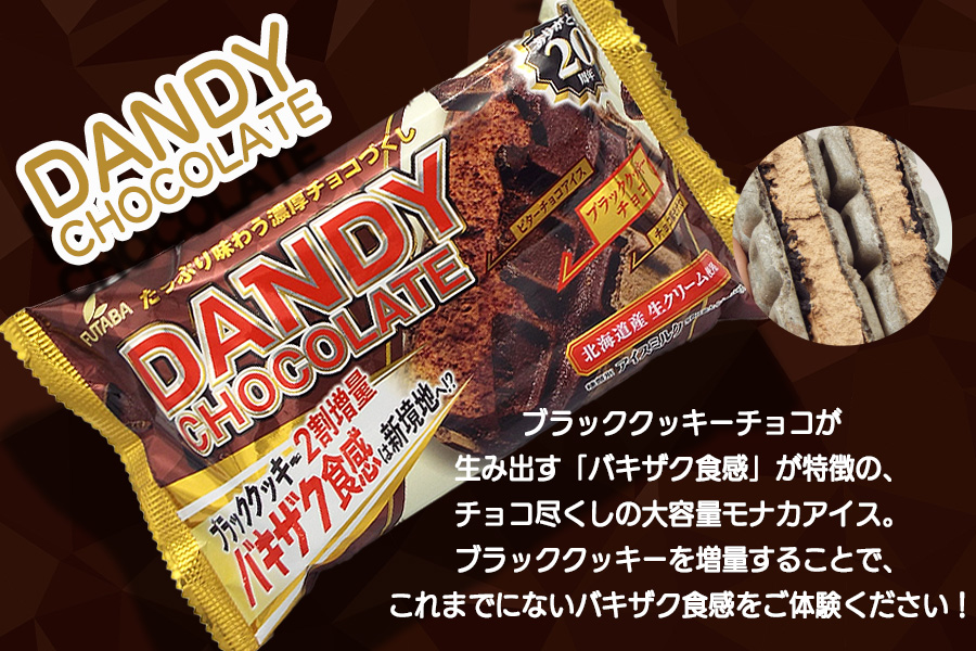 フタバ食品　アイス20個　ダンディーチョコレート＆バニラセット　2種類各10個