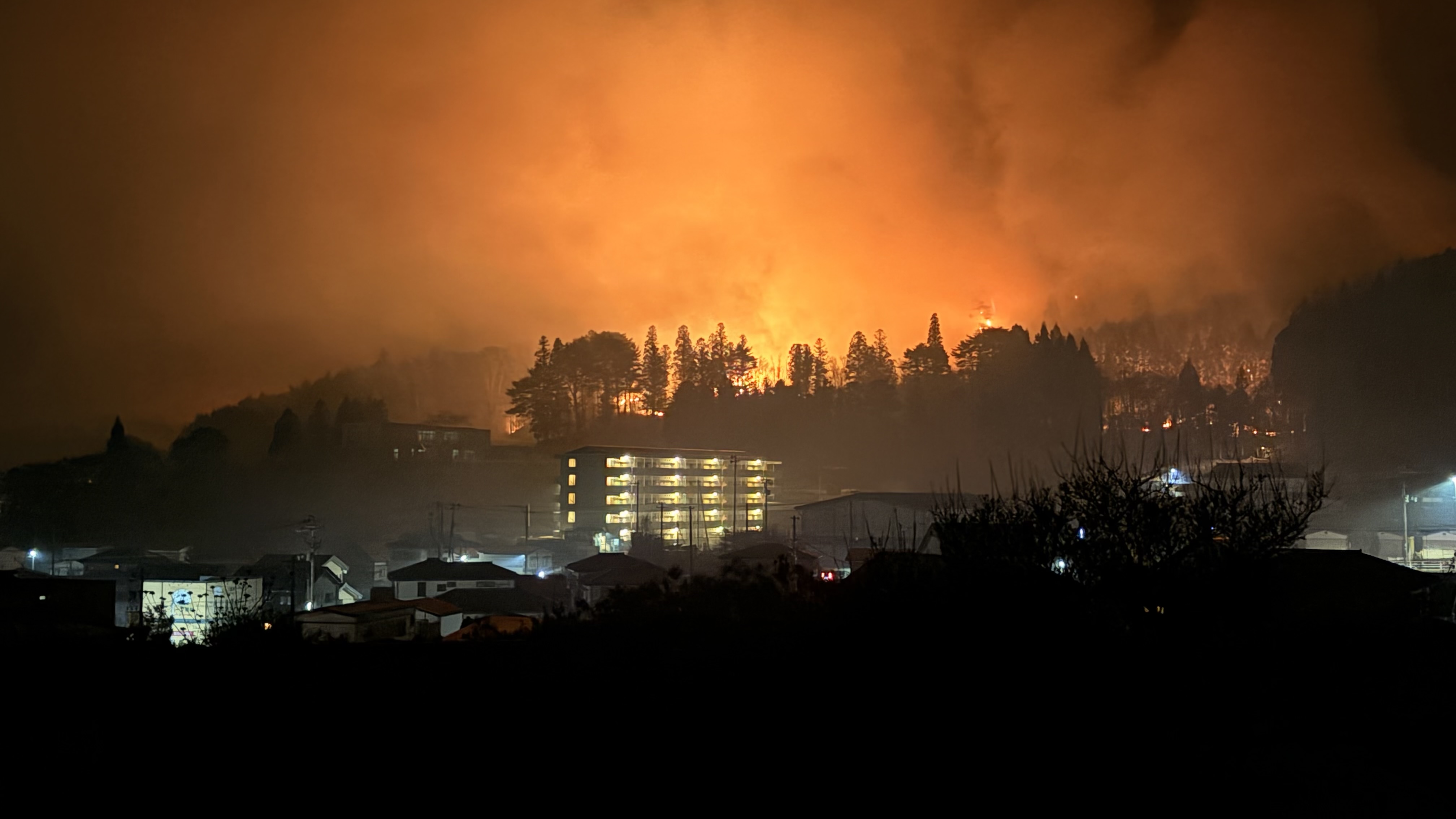 令和8年岩手県大槌町山林火災
