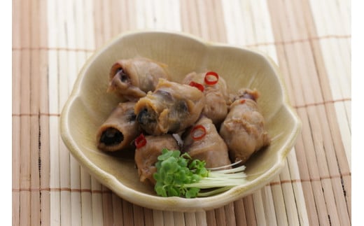《三陸伝統の味》手作り イカの口っこ煮(300g×5個) 