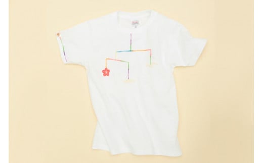 【色選べる】モビールキッズTシャツ（100cm・120cm・140cm）（ピンク・白・メトロブルー）