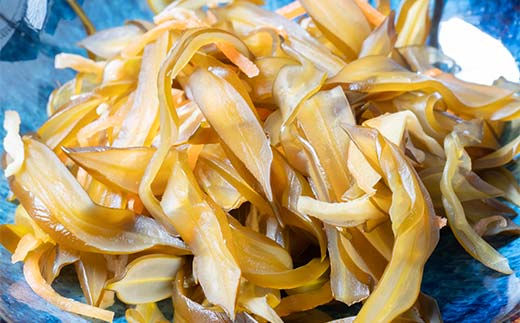 川石水産の茎わかめ醤油漬け 200g×2 パック 計400g 酒のつまみ 肴 おかず 若布 三陸山田 山田町 三陸産 海産品 YD-1015