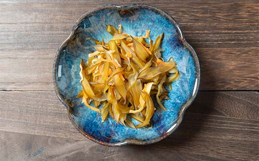 川石水産の茎わかめ醤油漬け 200g×2 パック 計400g 酒のつまみ 肴 おかず 若布 三陸山田 山田町 三陸産 海産品 YD-1015