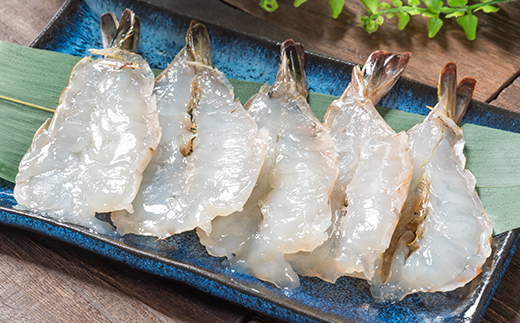 【無添加】 エビ塩麹漬け手作業加工(5尾 1パック入り)×2個セット 佐々木商店 岩手県 山田町 えび エビ 切り身 魚 肴 無添加 冷凍 YD-974