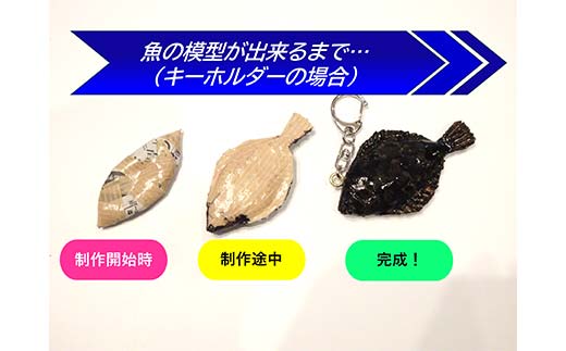萬さん手作り、本物そっくり魚の模型ネクタイピン×6個 三陸山田産 山田町 山田湾 工芸品 職人技 匠 YD-941