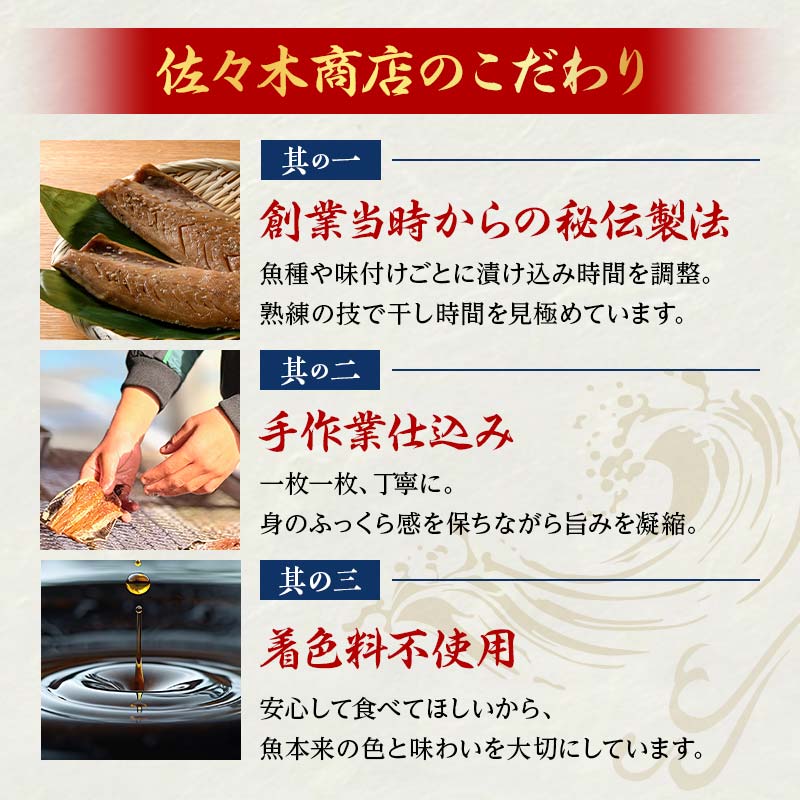 旬の干物 5種以上 おまかせセット 佐々木商店 干物 セット 詰合せセット 食べ比べ 岩手 三陸 山田町 職人仕込み 旬の魚 冷凍 焼くだけ お楽しみ 子供向け YD-1050