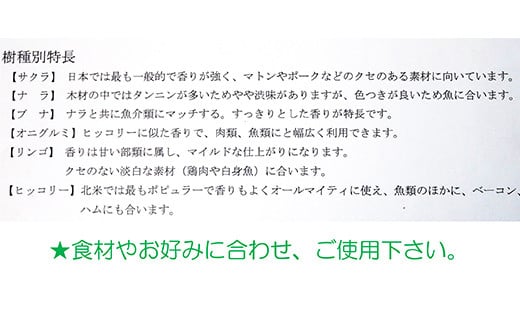 昭林の燻製用スモークウッド6個セット アウトドア キャンプ BBQ   アウトドアグッズ アウトドア用品 YD-643