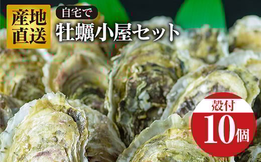 【先行予約】≪R8年1月15日より発送開始！≫ びはんの自宅でかき小屋セット 10個入り 三陸山田 三陸産 山田産かき 山田湾 海産品 かき鍋 蒸しかき 牡蠣 カキ 三陸山田牡蠣 【沖縄・離島配送不可】 YD-949