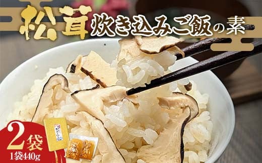 木村商店の松茸炊き込みご飯の素 2袋セット 三陸山田 山田町 三陸山田産 おふくろの味 無添加 秘伝の味 こだわりの出汁  おかず 冷凍 惣菜 加工品 食品 YD-817