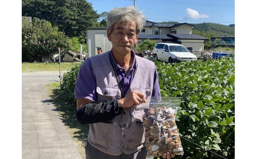 勝山さんの乾燥椎茸400g（ミックスサイズ）岩手県山田町 三陸山田 岩手三陸産 椎茸 原木 野菜 きのこ  キノコ 食品 YD-848