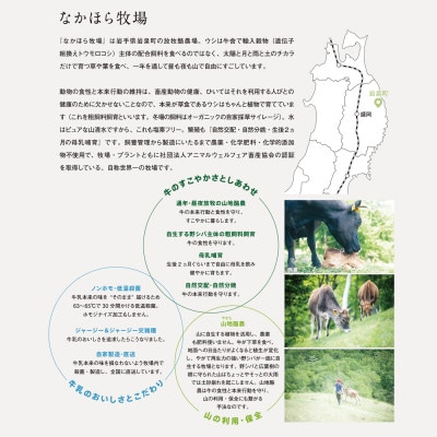 【毎月定期便】なかほら牧場のノンファット(無脂肪タイプ)ヨーグルト 〔500 ml〕3本全3回【配送不可地域：離島】【4075362】