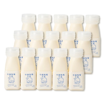 【毎月定期便】なかほら牧場 牛乳ミニボトル 15本全6回【配送不可地域：離島】【4075353】