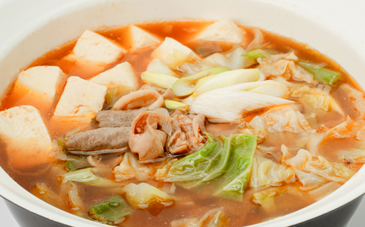 岩泉 小川炭鉱ホルモン 400g(2〜3人前)×1パック(お鍋用)豚ホルモン・鳥もも肉入り【配送不可地域：離島】【1405958】