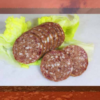 龍泉洞黒豚100%の3種のスライスソーセージセット 300g【配送不可地域：離島】【1618822】