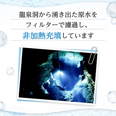 【毎月定期便】龍泉洞の水(2L×6本)　半年間お届けコース全6回【4002791】