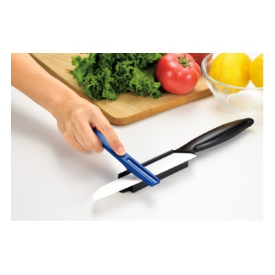 ダイヤモンド粒子搭載　家庭用刃物専用シャープナー(大)【1674542】