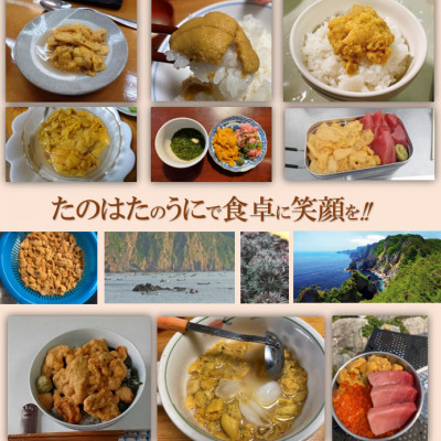 【令和7年6月〜順次発送】断崖と荒波で育つ　岩手・北三陸たのはた　瓶入り生うに(約200g入り1本)【配送不可地域：離島・沖縄県・九州】【1550253】
