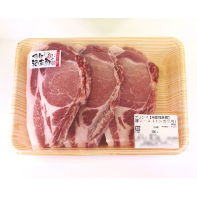 南部福来豚ロース肉 スライス(とんかつ用)500g【配送不可地域：離島】【1660875】