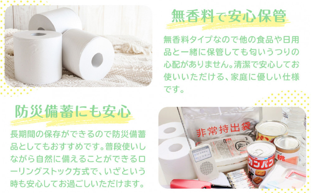 トイレットペーパーせんだいリサイクル伊達な巻物　ダブル96ロール　●　仙台市 トイレットペーパーせんだいリサイクル 伊達な巻物 ダブル 96ロール 柔らかい 2枚重ね 家庭用 生活必需品 人気 おすすめ 日本製 トイレ用品 日用品 まとめ買い お取り寄せ 通販 送料無料 ふるさと納税