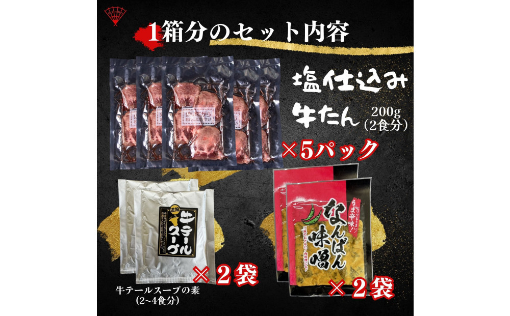 仙台の極上2種の牛肉ギフトセット（牛たん・仙台牛）