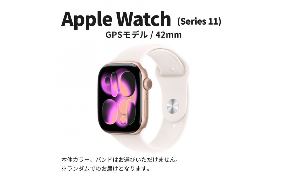 【ふるさと納税】【数量限定】Apple Watch Series11 42mm GPSモデル apple watch アップル ウォッチ 家電 中古 リユース 仙台市 新生活 日用品 仙台 宮城県