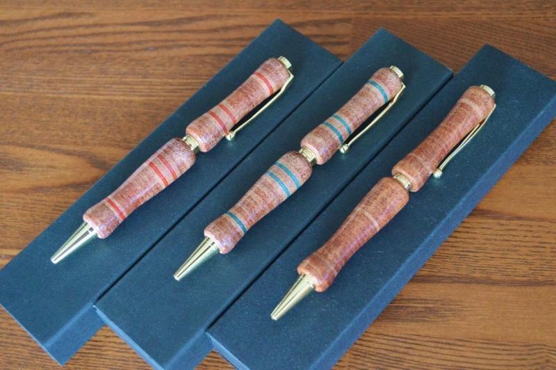 皮革工芸品 革ペン 積革技法でつくる回転式ボールペン　プレーン【文房具 ボールペン ペン 日用品 人気 おすすめ 】