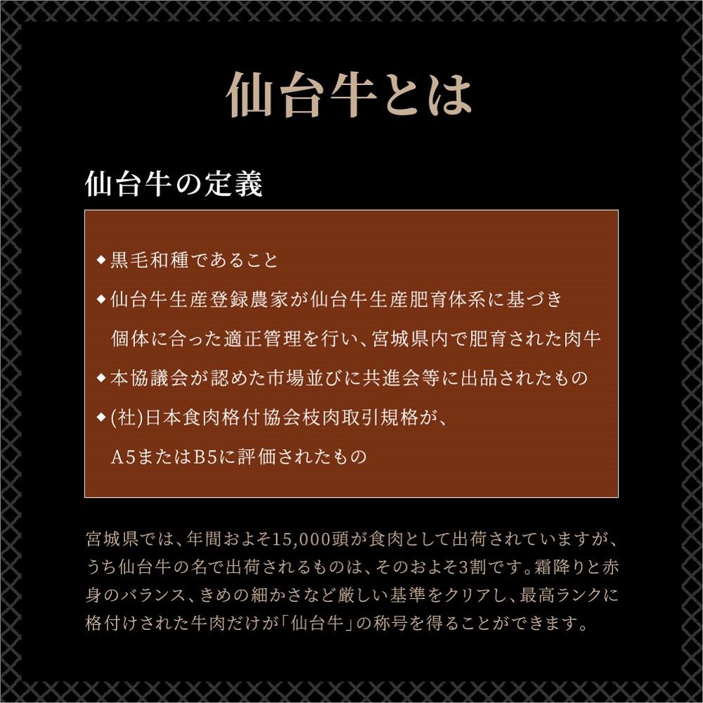 『仙台牛銘撰』仙台牛肩ロースすき焼き・しゃぶしゃぶ用 400g　【お肉 牛肉 お肉 にく 食品 仙台 人気 おすすめ  ギフト】