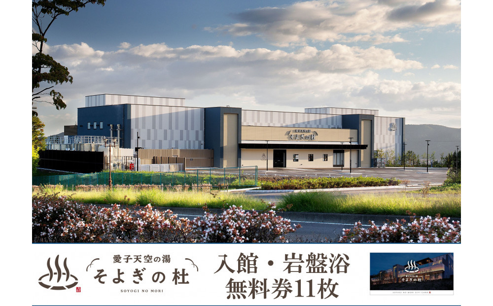 【ふるさと納税】愛子天空の湯 そよぎの杜 入館・岩盤浴無料券11枚　温泉 露天風呂 サウナ 日帰り 天然温泉 観光 旅行 旅 回数券 入浴券 仙台市　
