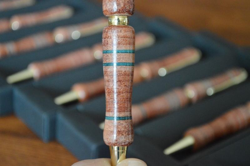 皮革工芸品 革ペン 積革技法でつくる回転式ボールペン　プレーン【文房具 ボールペン ペン 日用品 人気 おすすめ 】