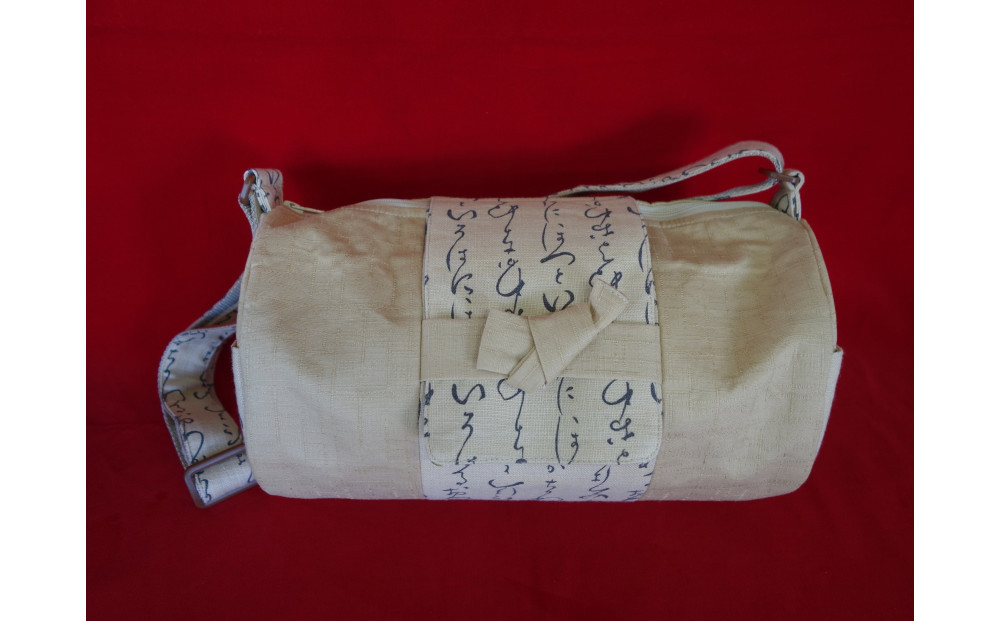 伊達な俵型バッグ（宮城）ベージュ