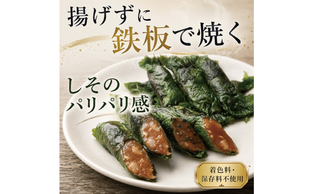 宮城名物 焼きしそ巻き 5種6パック 食べ比べセット 360g