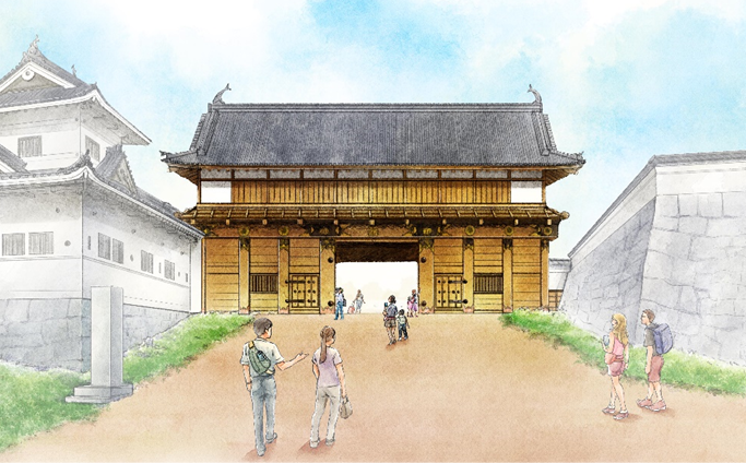 仙台城の顔「大手門」復元プロジェクト