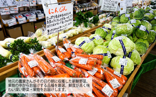 水沢種苗店おススメ新鮮野菜・加工品セット