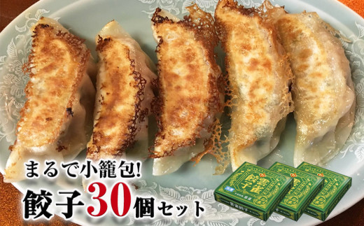 小籠包のような餃子！雲雀餃子30個セット