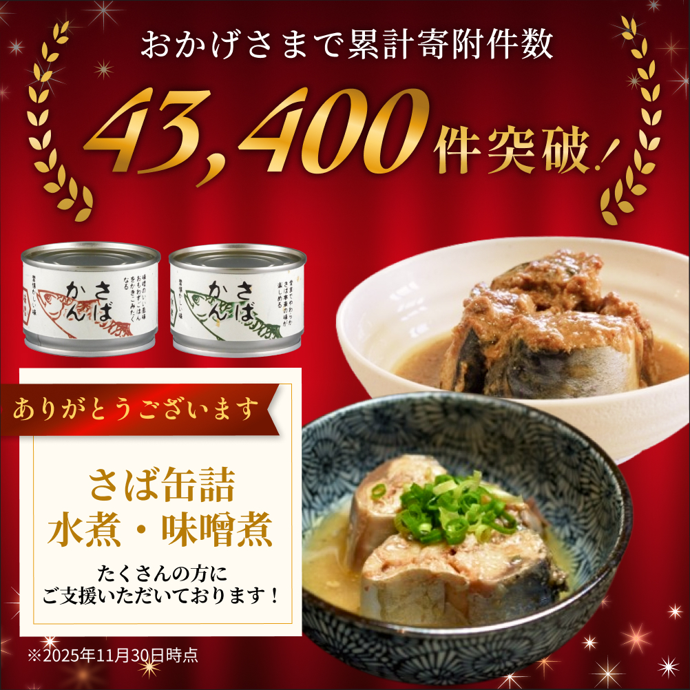 【12月配送】缶詰 さば缶詰 味噌煮・水煮 24缶 サバ缶 鯖缶 さば缶 鯖 味噌 国産 常温 長期保管 ローリングストック 備蓄 常温保存 防災 非常食 キャンプ 保存食 長期保存可 缶詰め セット 保存料 無添加 STIみやぎ
