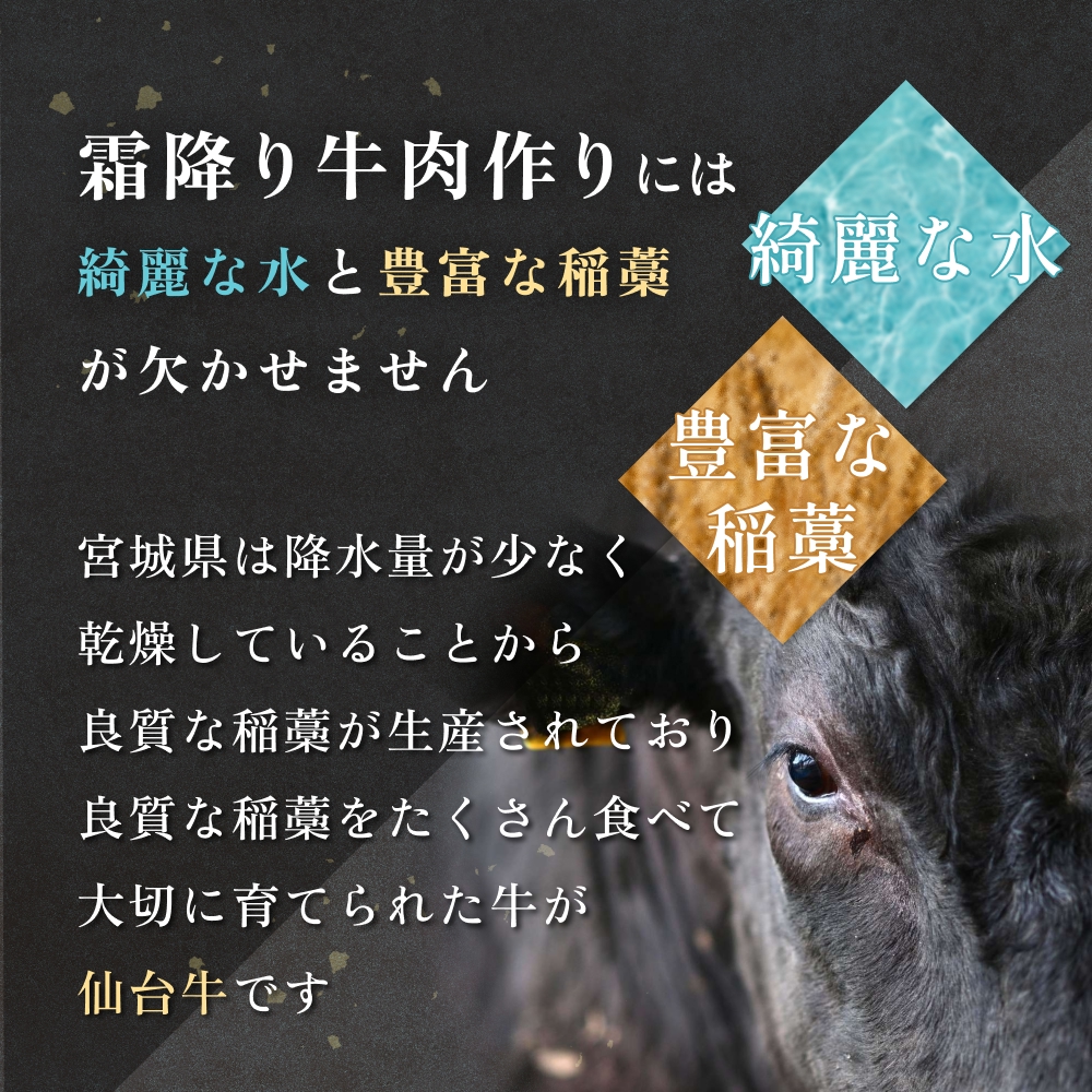 仙台牛しゃぶしゃぶ用 300g×3P ロース 牛肉 肉 お肉 しゃぶしゃぶ 国産 宮城県産 牛 宮城県 石巻市