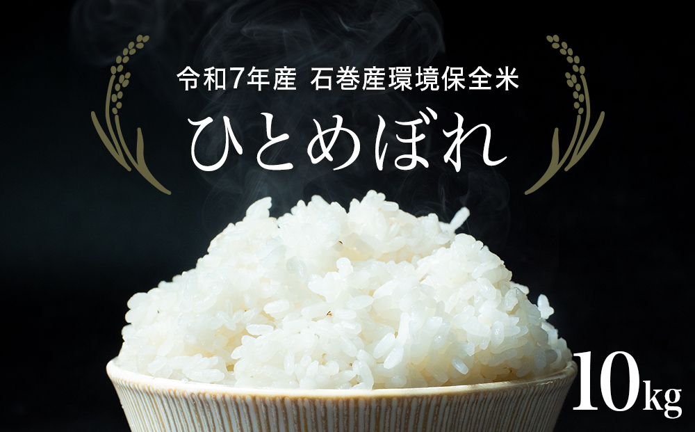 R7年産 ひとめぼれ 10kg (5kg×2袋) 米 お米 ご飯 ヒトメボレ 石巻市