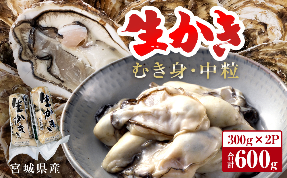 牡蠣 宮城県産 生かき むき身 中粒 生牡蠣 生食 加熱 カキ 魚介 魚介類 海鮮